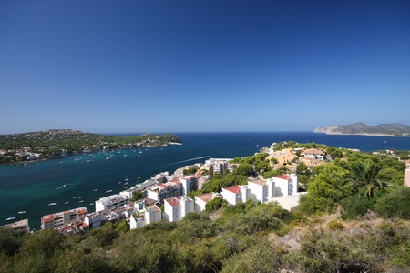 View of Santa Ponsa, Mallorcaの写真素材
