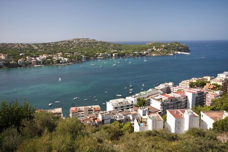 View of Santa Ponsa, Mallorcaの写真素材
