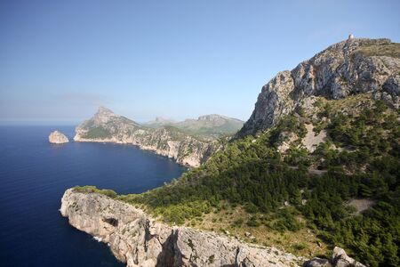 Cape Formentor on Mallorca, Spainの写真素材