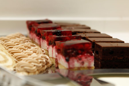 Catering food - cakes at a party
