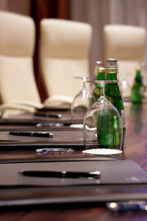 Detail of the meeting roomの写真素材