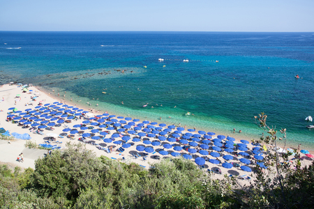 Cala Gonone beach, Sardinia, Italyの写真素材