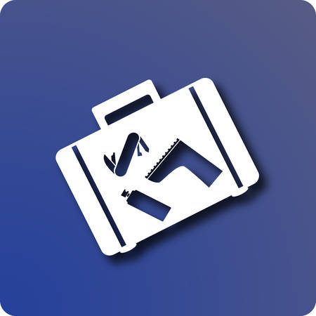 Luggageのイラスト素材