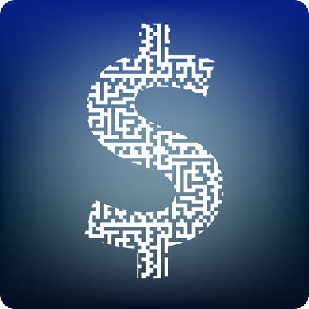 digitalised cashのイラスト素材