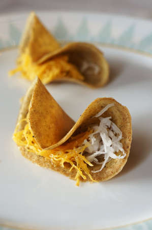 The famous coconut pancakes shot in Thailand. の写真素材