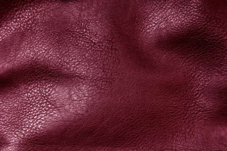 crimson artificial leather for backgroundの写真素材