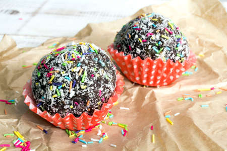 Coconut cookiesの写真素材