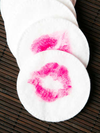 accessories that make up removerの写真素材