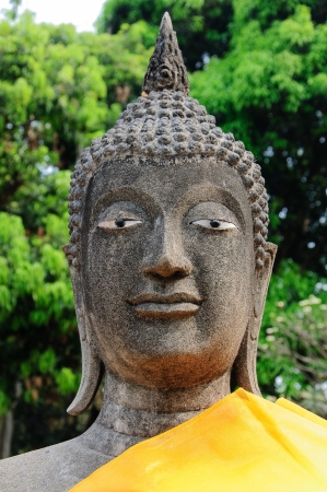 Buddha image in ayudhya periodの写真素材
