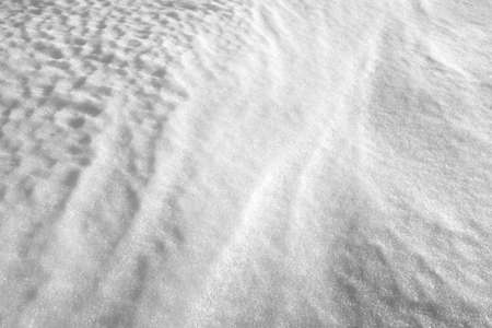 Snow relief wavy texture background black and whiteの写真素材