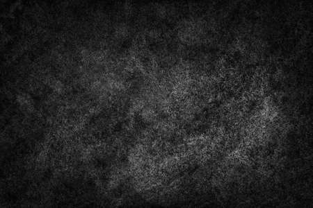 Black watercolor paint abstract texture scanned backgroundの写真素材