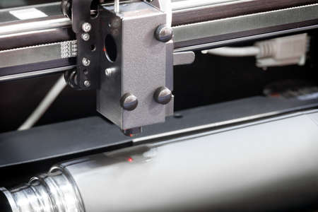 Professional laser-cutting engraving machineの写真素材