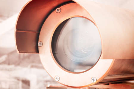 CCTV Security city control monitoring system Cameraの写真素材