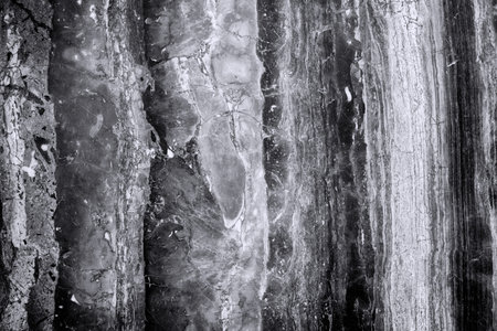 Dark gray slate texture, abstract backgroundの写真素材