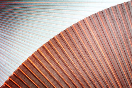 abstract fans paper pattern backgroundの写真素材