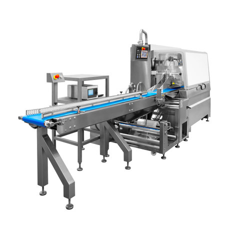Automatic packing machine with plastic bag and paper box, high speed packing machine for food...
