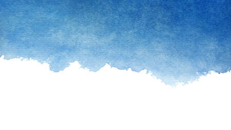 Blue azure turquoise abstract watercolor background for textures backgrounds and web banners designの写真素材