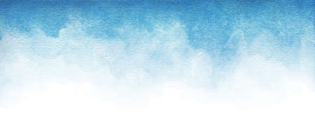 Blue azure turquoise abstract watercolor background for textures backgrounds and web banners designの写真素材