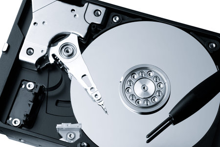 Data recovery concept. Ð¡omputer repair and service concept.