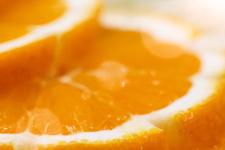Healthy eating concept. Sliced orange. background made of sliced juicy oranges. 