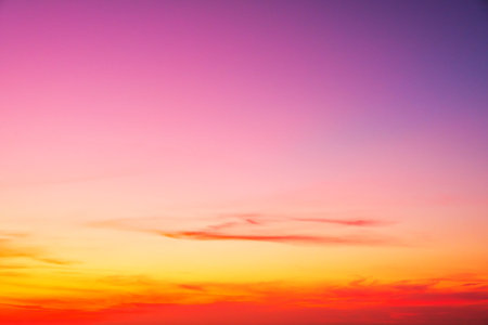 Gorgeous panorama twilight sky and cloud at morning background image