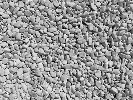White pebble stones texture background