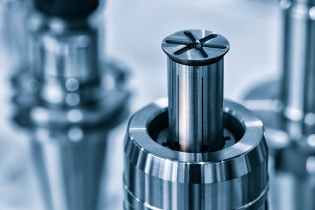 Metal details industrial design background, engineering technology conceptの写真素材