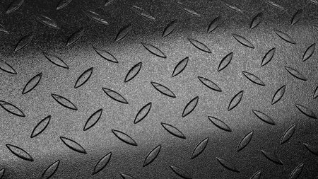 Rusty steel plate texture and background with a strip of light