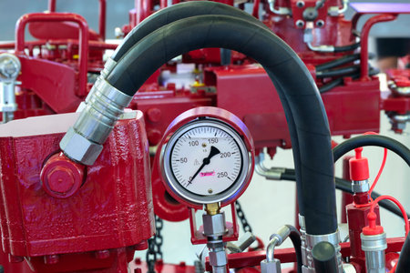 Industrial high pressure equipment in the gas industry