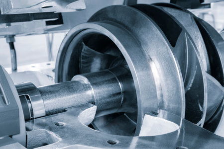 High pressure pump for pumping of water, fuel, oil and oil productsの写真素材
