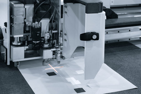Industrial laser marking machine for cutting materials