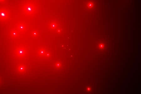 Red fireworks abstract backgroundの写真素材