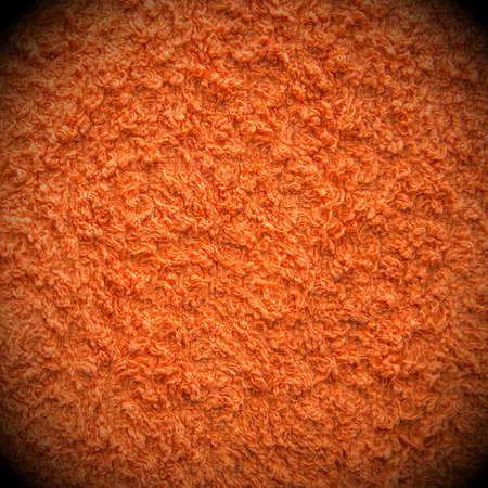 Orange short fringe background or textureの写真素材