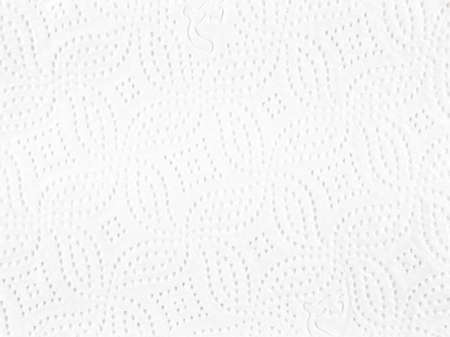 Closeup of white tissue paper for background or textureの写真素材