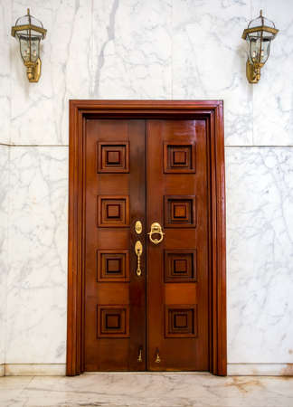 Interior of Christopher Columbus lighthouse in Santo Domingo Dominican Republicの写真素材