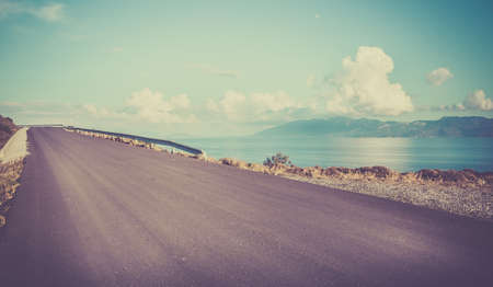 Aegean Sea landscape. A view from greek Kos island.の写真素材
