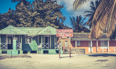 Mano Juan national park on Saona island in Dominican Republicの写真素材
