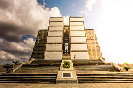 Monumental Christopher Columbus lighthouse in Santo Domingo, Dominican Republicのeditorial素材