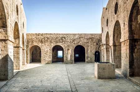 Architecture of Lovrjenac fortress in Dubrovnik, Croatia