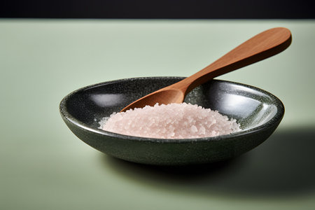 Minimalist cuisine comes to life in a salt and pepper bowl, a testament to Danish design's exquisite simplicity.の素材