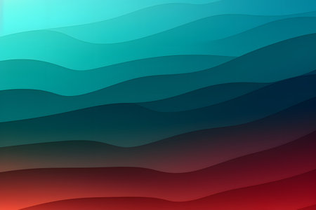 Vibrant and whimsical, this red and green gradient wallpaper captures the essence of unicorncore with its tonalist color scheme and bold chromaticity. Perfect for adding a pop of color to any space. (177 characters)の素材