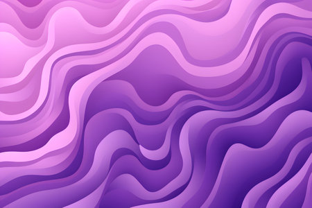A clean, minimalist design featuring light purple tones and geometric shapes.の素材