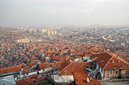 Ankara Cityscape, Turkey                 の写真素材