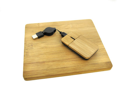 Wooden Computer Mouse 
