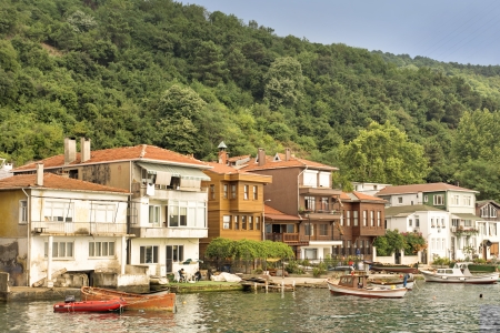 Waterside Residences In Anadolu Kavagi, Istanbul, Turkeyの写真素材