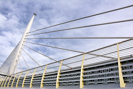 Halic Metro Bridge, Istanbul, Turkeyの写真素材