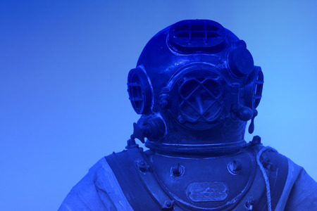 Old Diving Suitの写真素材