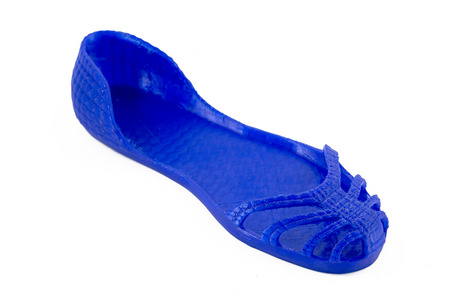 3d Printed Model Of A Shoeの写真素材