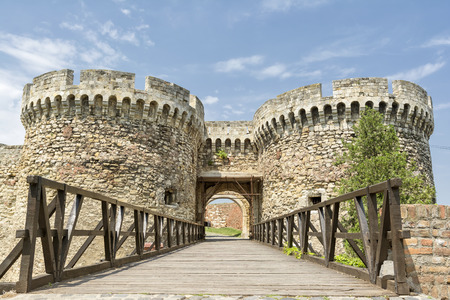 Zindan Gate Inside Belgrade Fortress, Belgrade , Serbiaのeditorial素材