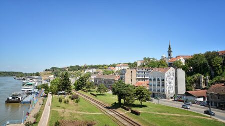 Cityscape Belgrade, Serbiaのeditorial素材